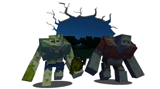 Скриншот 4 — Morph&Mob Mod for MinecraftPE