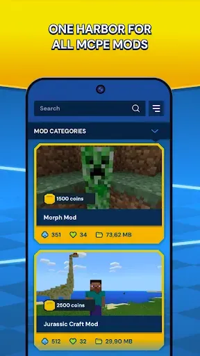 Скриншот 5 — Mods Harbor - моды для МКПЕ