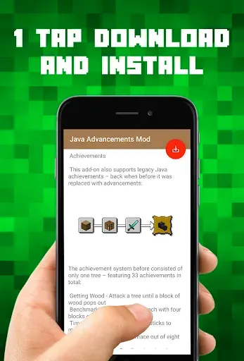 Скриншот 8 — Java Advancements Mod