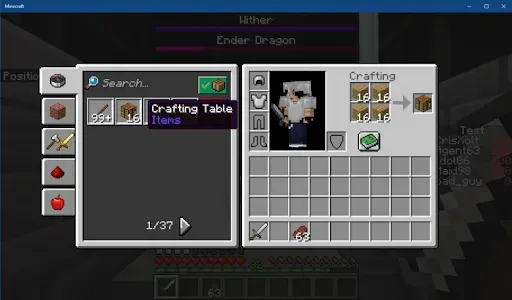 Скриншот 3 — Java UI Edition for Minecraft