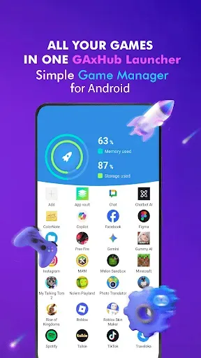 Скриншот 7 — Менеджер Игр - GAxHub Launcher