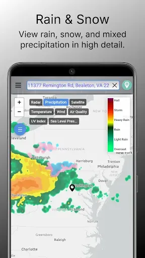 Скриншот 4 — Dark Sky Tech & Hurricane Map