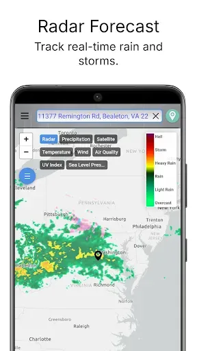 Скриншот 5 — Dark Sky Tech & Hurricane Map