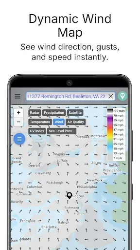 Скриншот 8 — Dark Sky Tech & Hurricane Map