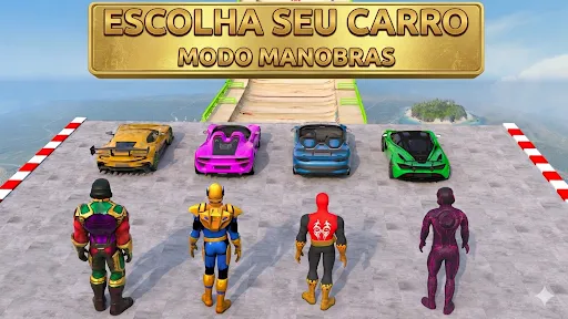 Скриншот 6 — Супергерой машина игры рампа