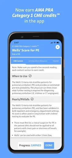Скриншот 3 — MDCalc Medical Calculator