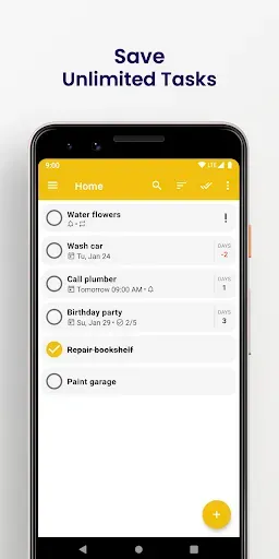 Скриншот 1 — ToDodo: To Do List & Reminder