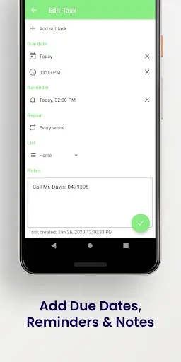 Скриншот 4 — ToDodo: To Do List & Reminder