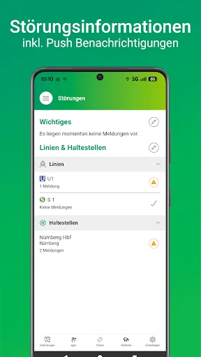 Скриншот 6 — VGN Fahrplan & Tickets