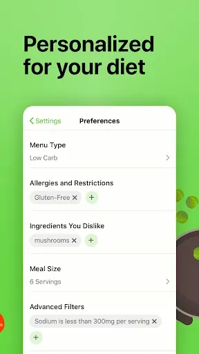 Скриншот 6 — Mealime Meal Plans & Recipes