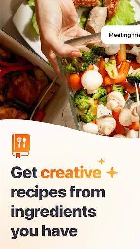 Скриншот 1 — Meal Match: AI cooking recipes