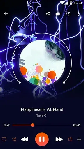 Скриншот 3 — музыкальный плеер Pro