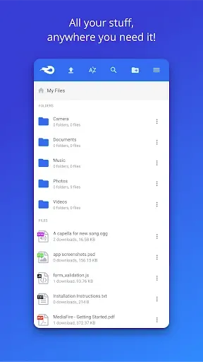 Скриншот 1 — MediaFire