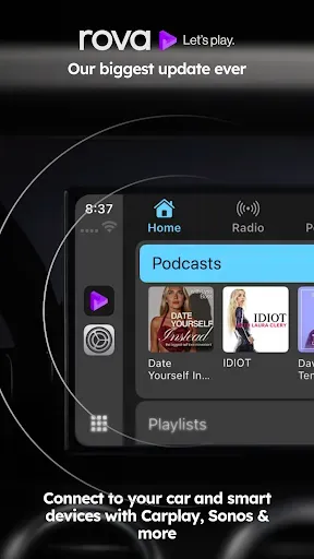 Скриншот 8 — rova – radio, music, podcasts