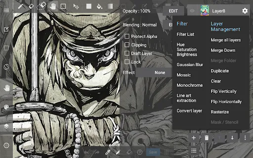 Скриншот 8 — MediBang Paint - карманный арт