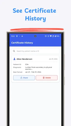 Скриншот 7 — Medical Certificate Generator