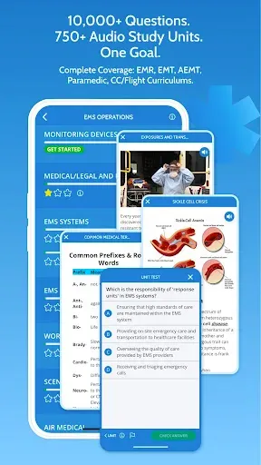 Скриншот 2 — MedicTests 2026 EMS Education