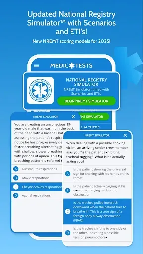Скриншот 3 — MedicTests 2026 EMS Education