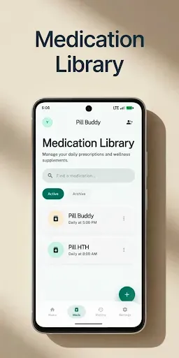 Скриншот 2 — Pill Buddy: Medication tracker