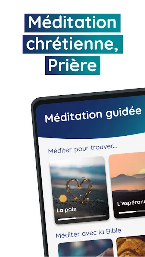 Скриншот 1 — Meditatio : Méditation, Bible