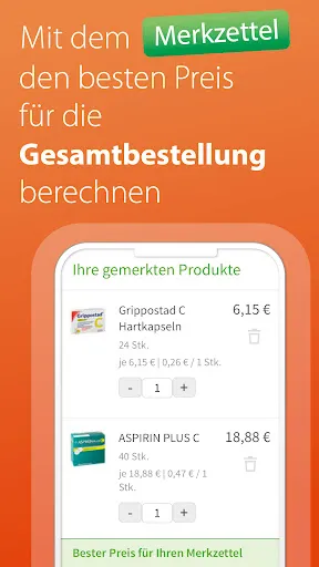 Скриншот 5 — medizinfuchs - Preisvergleich