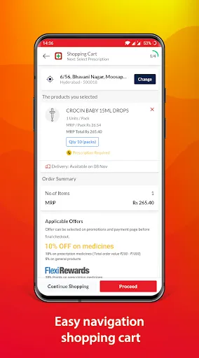 Скриншот 5 — MedPlus Mart - Online Pharmacy
