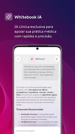 Скриншот 1 — Afya Whitebook: Decisão Médica