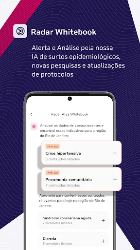 Скриншот 3 — Afya Whitebook: Decisão Médica