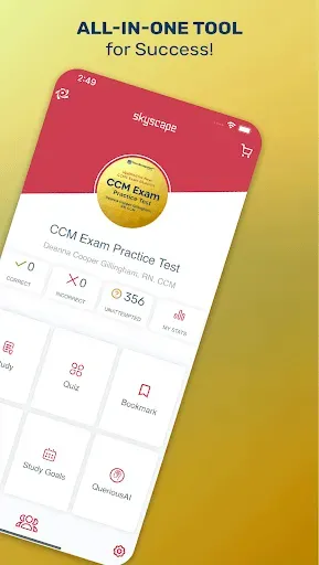 Скриншот 3 — CCM Exam Practice Test