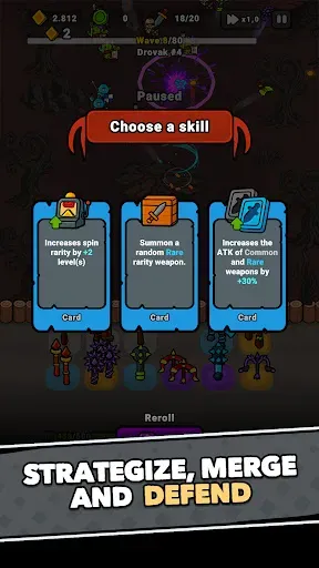 Скриншот 6 — Lucky Forge: Idle TD Game