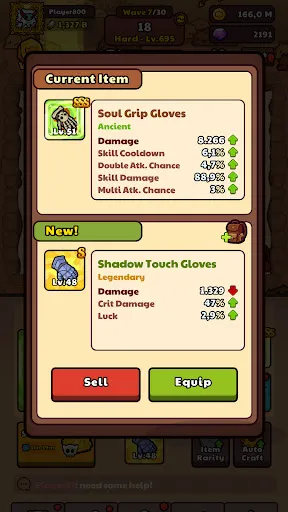 Скриншот 7 — Smith Legend: Idle Rpg TD