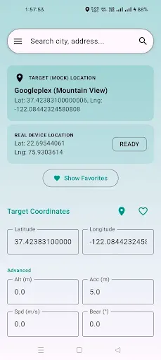 Скриншот 2 — Location Changer