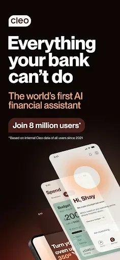 Скриншот 1 — Cleo AI: Cash Advance & Money