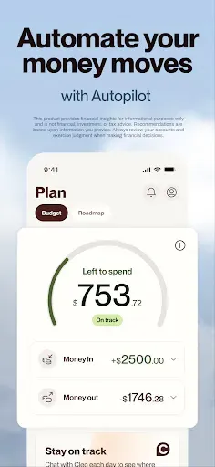 Скриншот 3 — Cleo AI: Cash Advance & Money