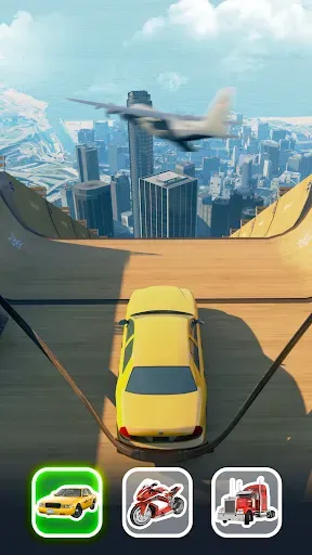 Скриншот 1 — Mega Ramp Car Jumping