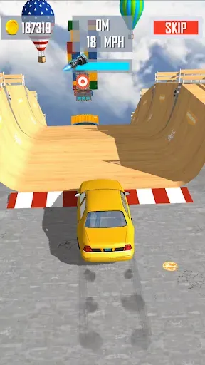 Скриншот 4 — Mega Ramp Car Jumping