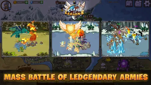 Скриншот 5 — Mega War - Clash of Legions
