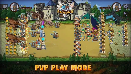 Скриншот 6 — Mega War - Clash of Legions