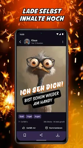 Скриншот 6 — Lustige Witze, Sprüche & Memes