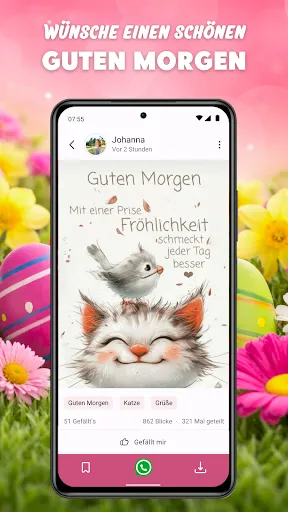Скриншот 6 — Glückwünsche & Geburtstags App