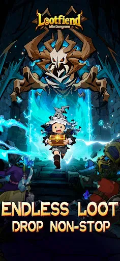 Скриншот 1 — Lootfiend: Idle Dungeons