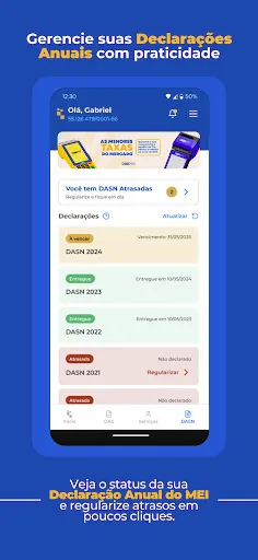 Скриншот 2 — MEI Digital: DAS e Abrir MEI