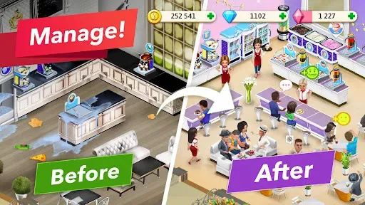 Скриншот 8 — My Cafe — Restaurant Game