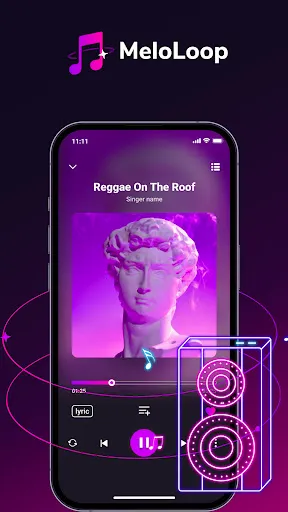 Скриншот 2 — MeloLoop-Music Player&Offline