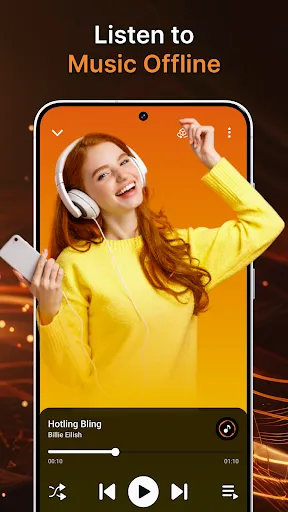 Скриншот 2 — Melodic: Offline Music Player