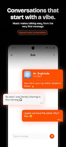 Скриншот 5 — MeloMatch - Music Dating App