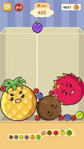 Скриншот 1 — Fruit Merge™: Match Game
