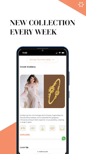 Скриншот 4 — Melorra Jewellery Shopping App