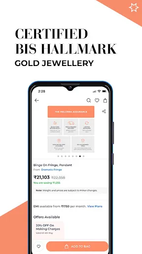 Скриншот 8 — Melorra Jewellery Shopping App