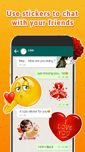 Скриншот 1 — Personal stickers StickerMaker